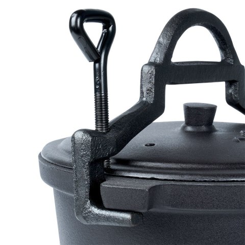 Kociołek żeliwny emaliowany na nóżkach z pokrywką CAST LINE 10L VILDE 199052