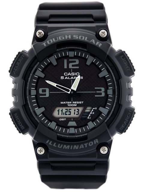 ZEGAREK MĘSKI CASIO AQ-S810W-1A2V (zd044b) - SOLAR POWERED + BOX