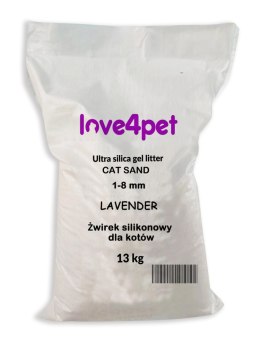 Cat Sand Lavender Żwirek Silikonowy Dla Kota 13kg
