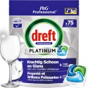 Dreft Professional Kapsułki Do Zmywarki Platinum All in One Regular 75 szt. Dreft