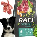 Sucha Karma Dla Psa RAFI JUNIOR z Jagnięciną 3 kg - 2 szt. RAFI