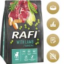 Sucha Karma Dla Psa RAFI JUNIOR z Jagnięciną 3 kg - 2 szt. RAFI