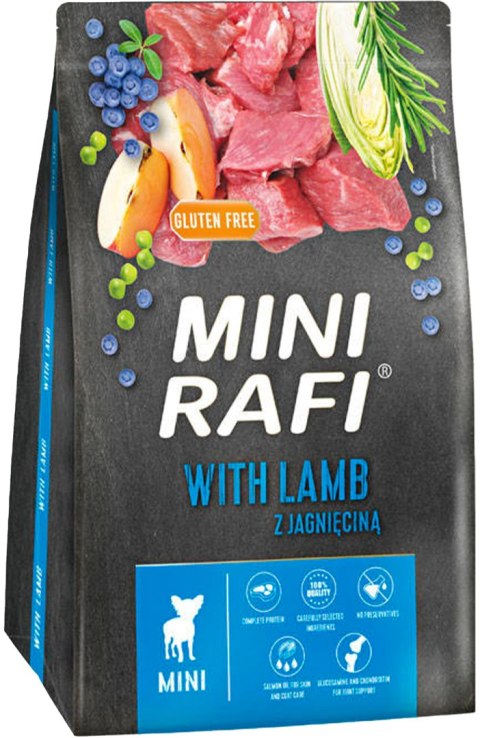 Sucha Karma Dla Psa RAFI MINI Adult z Jagnięciną 3 kg - 1 szt. RAFI