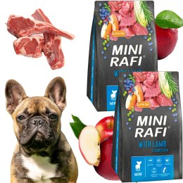 Sucha Karma Dla Psa RAFI MINI Adult z Jagnięciną 3 kg - 2 szt. RAFI