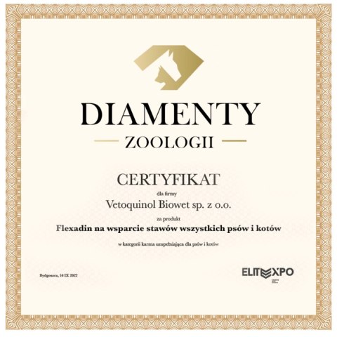 Vetoquinol Flexadin Young Dog Mini Kąski Dla Psa 60 Sztuk