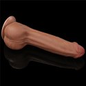 11.5'' King Sized Sliding Skin Dual Layer Dong Brown