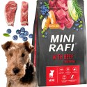 Sucha Karma Dla Psa RAFI MINI Adult z Wołowiną 3 kg - 2 szt. RAFI