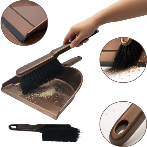 Zmiotka Z Szufelką Komplet 2w1 KONEX PAKO