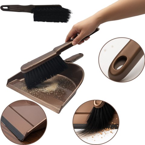 Zmiotka Z Szufelką Komplet 2w1 KONEX PAKO