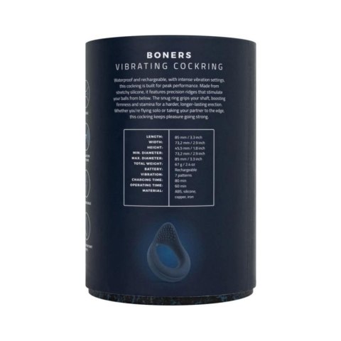 Boners - Vibrating Cock Ring with Perineum Stimulation