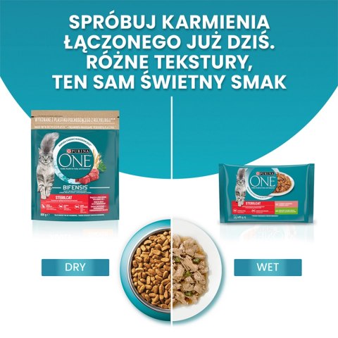 ChatGPT powiedział: Purina One Sterilcat Karma Dla Kota Z Indykiem I Zieloną Fasolką 85g