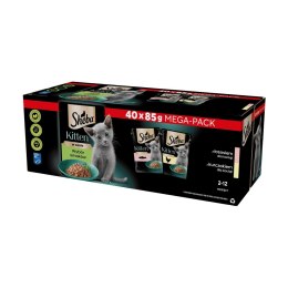 Sheba Kitten Wybór Smaków W Sosie Karma Dla Kociąt 40x85g