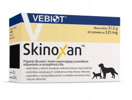 Vebiot Skinoxan Suplement Dla Psa 60 Tabletek