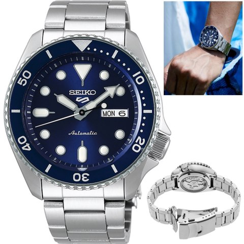 ZEGAREK MĘSKI SEIKO 5 SPORTS SRPD51K1 AUTOMAT + BOX
