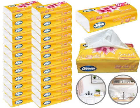 Chusteczki uniwersalne 200 szt. SŁONIK JUMBO SMART folia 2W - 900 op. Słonik Jumbo