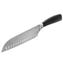 NÓŻ KUCHENNY SANTOKU STALOWY POJEDYŃCZY DAMASCUS 31CM ORION 831176