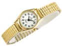ZEGAREK DAMSKI PERFECT X133 (zp880b) gold - gumka