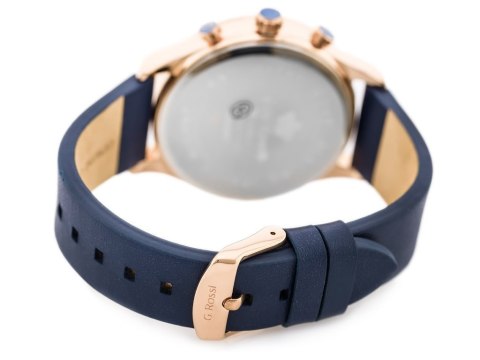 ZEGAREK G. ROSSI - E-10602A2-6F3 - EXCLUSIVE (zg278f) + BOX