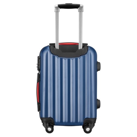 ZESTAW WALIZEK NA KÓŁKACH MADERA GRANATOWY 3W1