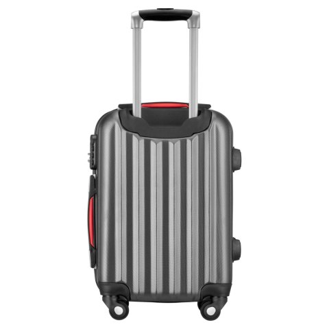 ZESTAW WALIZEK Z KOSMETYCZKĄ 4W1 MINORKA SZARY