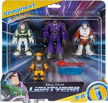 Fisher Price Imaginext Lightyear Mission Pack 4pak