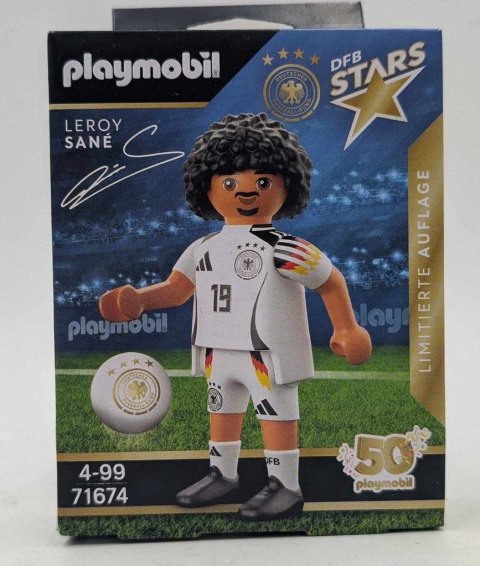 PLAYMOBIL 71674 Footballer DFB Leroy Sane Niemcy