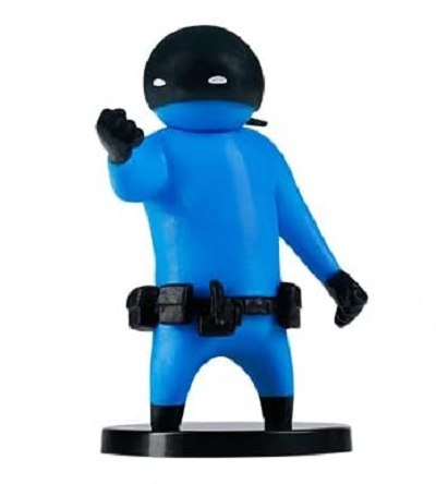 P.M.I. GANG BEASTS SERIES 1 E SUPER BLUE 7CM