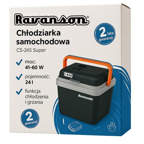 Lodówka Turystyczna Ravanson CS-24S Super RAVANSON