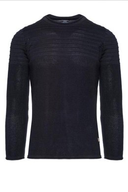 SWETER - GRANATOWY 27004-1