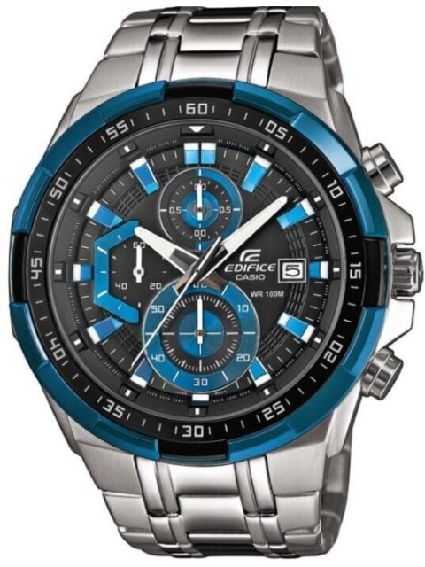 ZEGAREK MĘSKI CASIO EDIFICE EFR-539D-1A2 - 10ATM (zd114b) + BOX