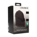 Adjustable Vibrating Silicone Penis Head Stimulator - Black