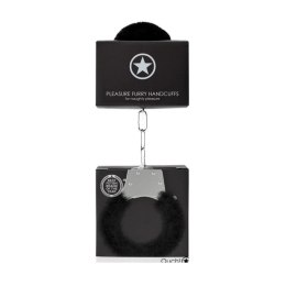 Pleasure Handcuffs Furry Black