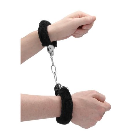 Pleasure Handcuffs Furry Black
