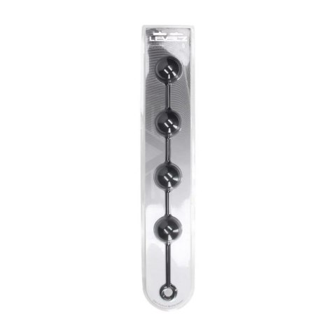 Silicone Round Anal Balls - XXL - 60mm - Black