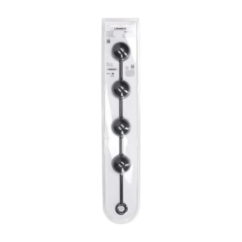 Silicone Round Anal Balls - XXL - 60mm - Black