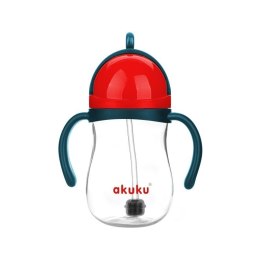 Bidon ze słomką i odważnkiem AKUKU