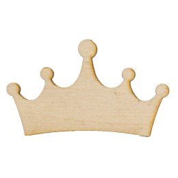 Ozd. drewniana korona ECODECO