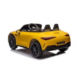 Pojazd dk-sl63 mercedes sl63 yellow EUROBABY