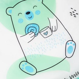 Śliniak z rękawem misio AKUKU