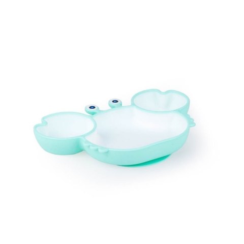 Talerz krab miętowo-biały GILIGUMS