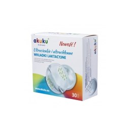 Wkładki laktacyjne ultracienki AKUKU