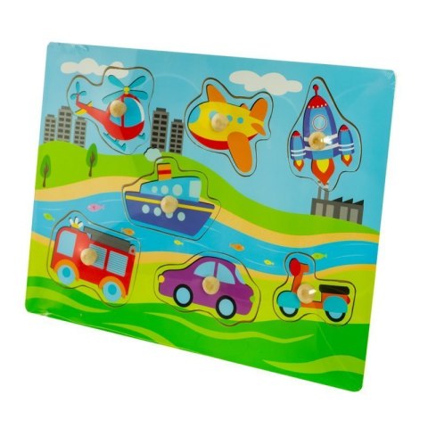 Zab puzzle 30x22 ulica EUROBABY ZABAWKI