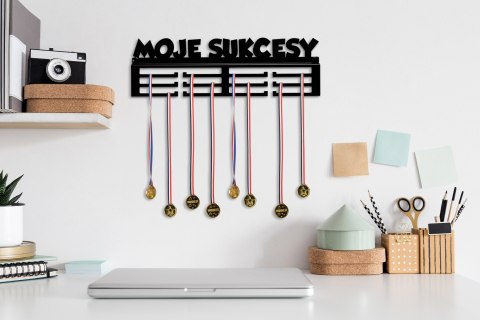 WIESZAK NA MEDALE MOJE SUKCESY 40 CM