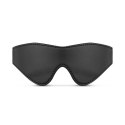 Bedroom Fantasies - Faux Leather Blindfold Black