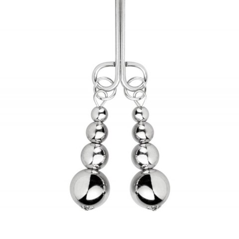 Bedroom Fantasies - Nipple and Clitoris Clamps Silver