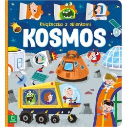 Książeczka z okienkami kosmos AKSJOMAT