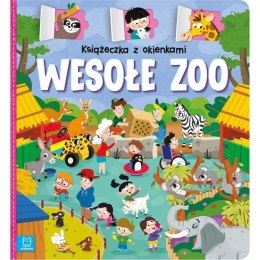 Książeczka z okienkami zoo AKSJOMAT