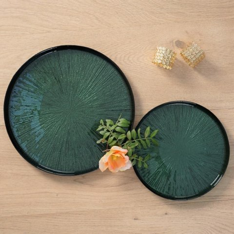 TALERZYK DESEROWY ZIELONY 21 CM MARISARIO