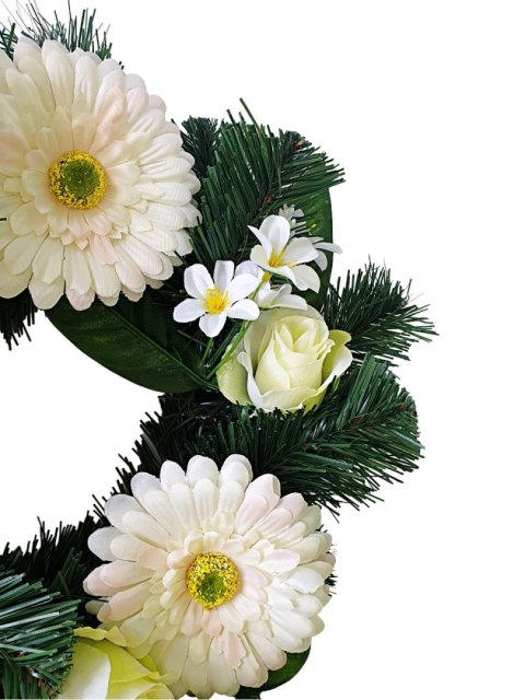 DEKORACJA GROBU WIĄZANKA WIANEK STROIK NA CMENTARZ