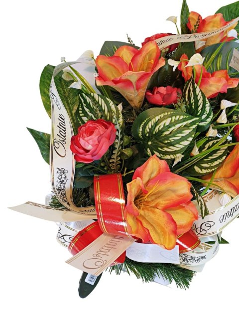 WIENIEC POGRZEBOWY WIĄZANKA STROIK CMENTARNY NA GRÓB WYSYŁKA 24H